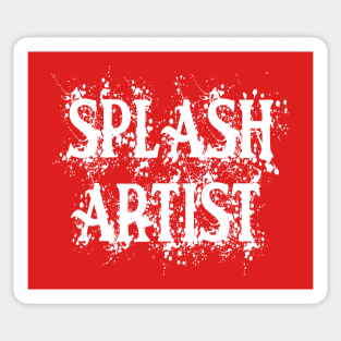 Splash Artist Graffiti Sticker